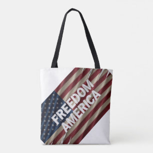 BOLSO DE TELA LIBERTAD AMÉRICA