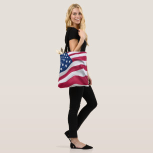 Bolso De Tela Libertad de bandera estadounidense