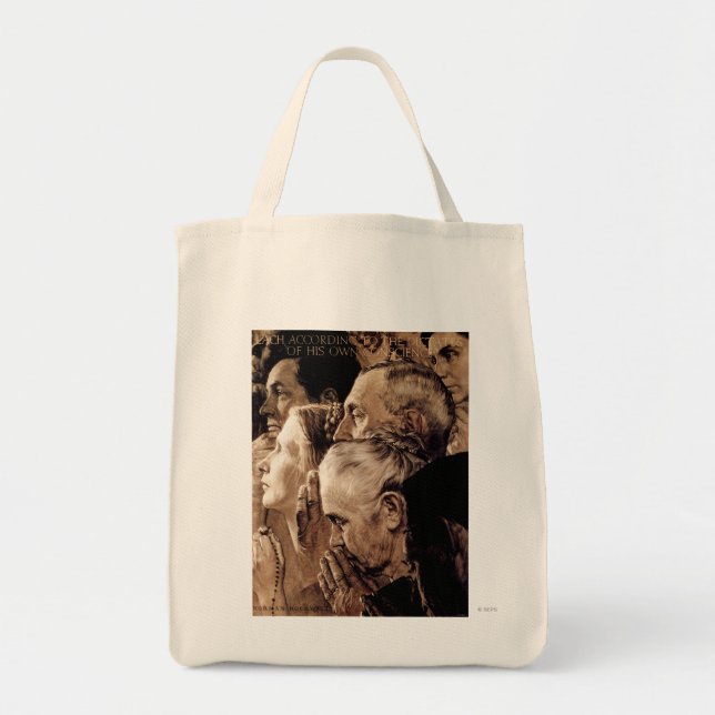 Bolso De Tela Libertad de culto (Frente)
