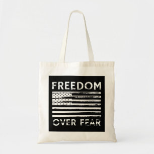 Bolso De Tela Libertad por miedo