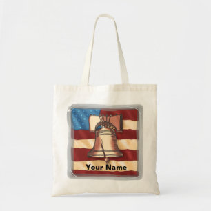 Bolso De Tela Liberty Bell