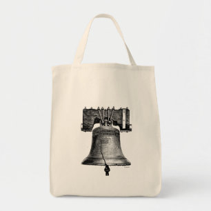 Bolso De Tela Liberty Bell, siglo XIX