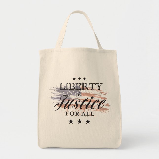Bolso De Tela Liberty Tote Bag (Frente)