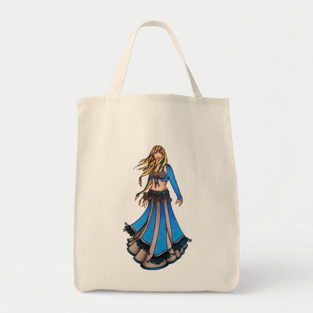 Bolso De Tela Libra Belly Dancer (Frente)