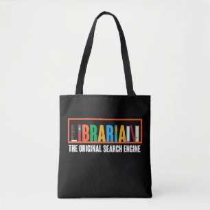 Bolso De Tela Librarian The Original Search Engine