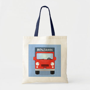 Bolso De Tela Librería de ilustraciones de dibujos animados de c