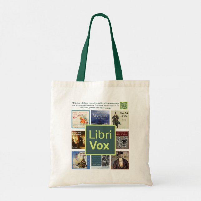 Bolso De Tela LibriVox Tote Bag (Reverso)