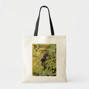 Bolso De Tela Libro Antiguo Art Nouveau, Aventuras del Capitán H