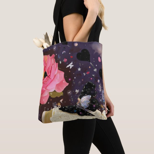 Bolso De Tela Libro de cuentos de hadas (Detalle)