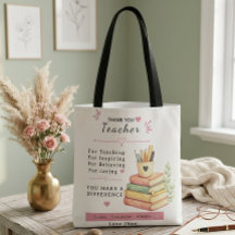 Libro de regalo para maestros con estética linda y