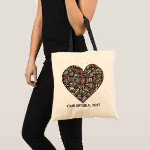Bolso De Tela Libro de texto personalizado Lover