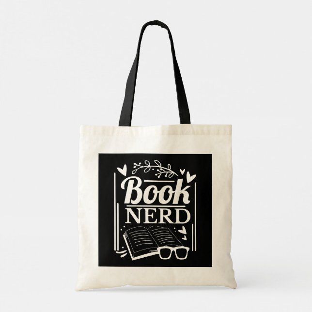 Bolso De Tela Libro divertido Nerd Quote Book Lover (Reverso)
