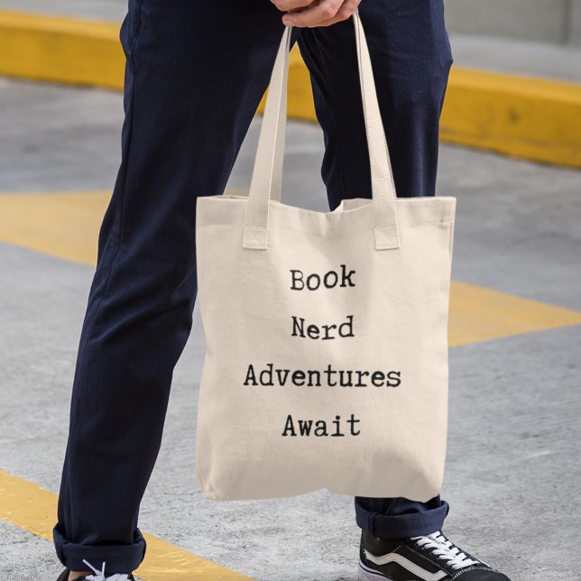 Bolso De Tela Libro Friki Genial Amante de los Libros Biblioteca (Shop now and  inspire and celebrate your bookish adventures!)