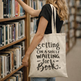 Bolso De Tela Libro literario Regalo de libro Cita de amante de