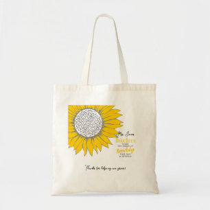Bolso De Tela Libro regalo de semillas de plantas para maestros 