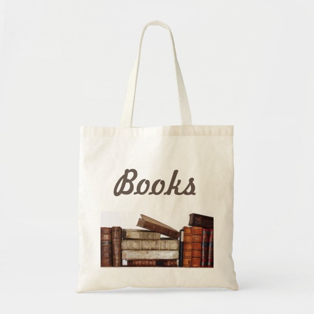 Bolso De Tela Libros (Frente)