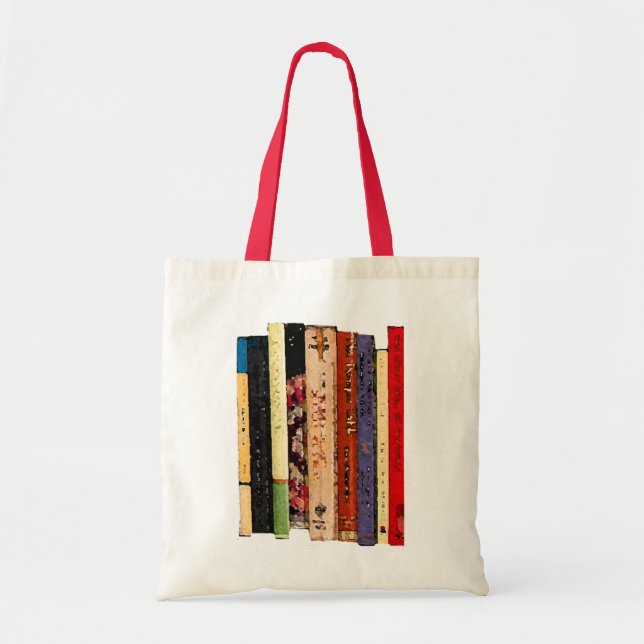 Bolso De Tela Libros (Frente)