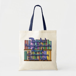 Bolso De Tela Libros ayudando a los introvertidos.