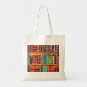Bolso De Tela Libros de biblioteca