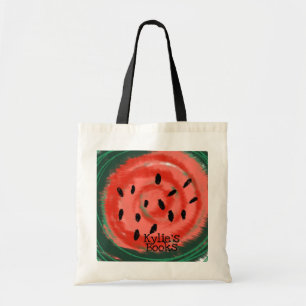 Bolso De Tela Libros de Biblioteca Personalizados Rodaja de Sand