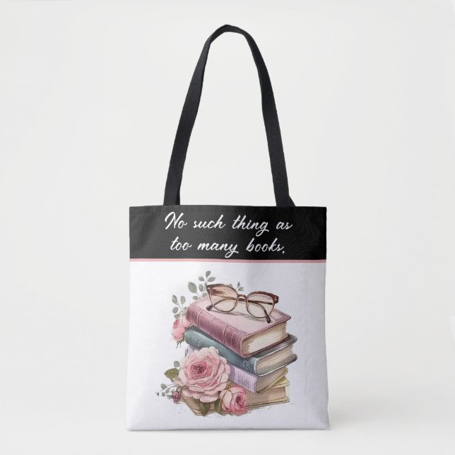 Bolso De Tela Libros de bonitos (Anverso)