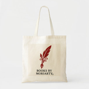 Bolso De Tela Libros De Tote De Quil De Skull Por Moriarty