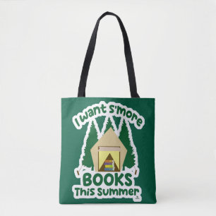 Bolso De Tela Libros Divertidos Smore Para Humor Bibliográfico D