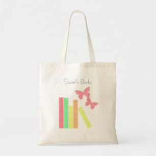Bolso De Tela Libros infantiles con mariposas