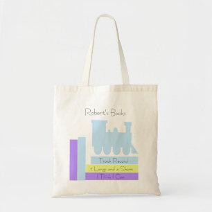 Bolso De Tela Libros infantiles con tren