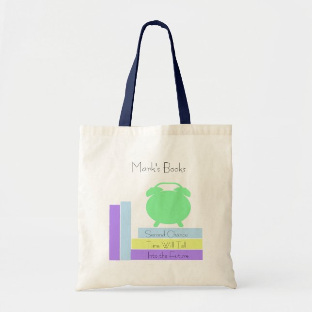 Bolso De Tela Libros infantiles y reloj de alarma (Frente)