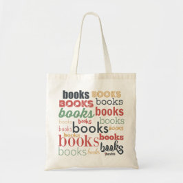Bolso De Tela Libros Libros Libros Libros!