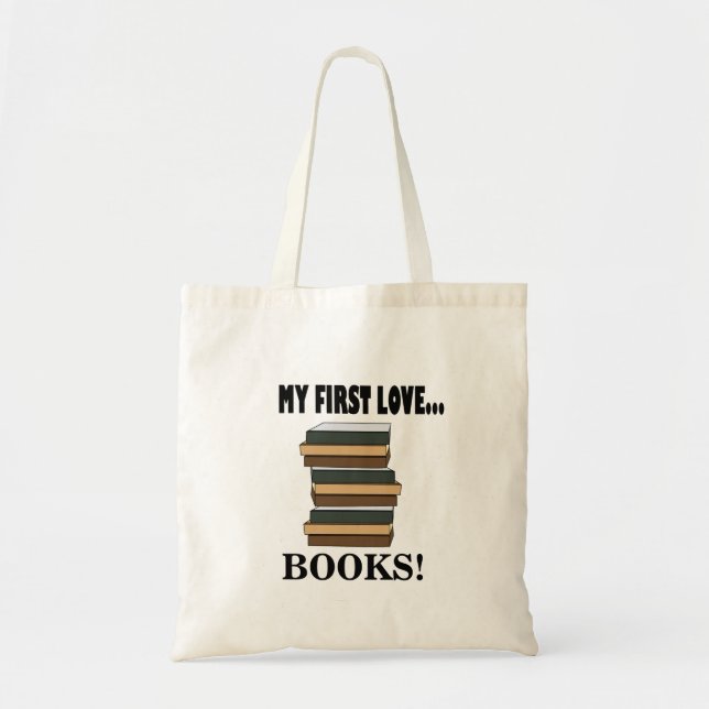 Bolso De Tela Libros Mis primeros libros de amor (Frente)