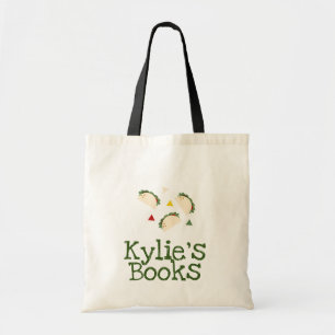 Bolso De Tela Libros modernos de la biblioteca Tacos Confetti