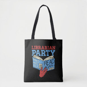 Bolso De Tela Libros - Regalo de libro para la fiesta del biblio