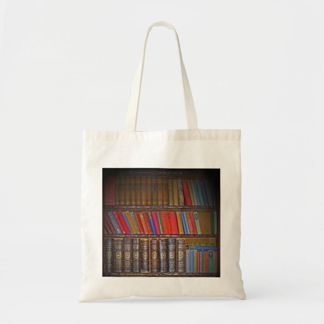 Bolso De Tela Libros viejos (Frente)