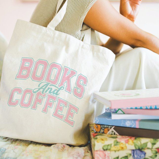 Bolso De Tela Libros y café (Subido por el creador)