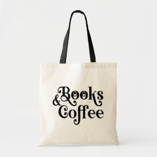 Bolso De Tela Libros y café Cita libresca 
