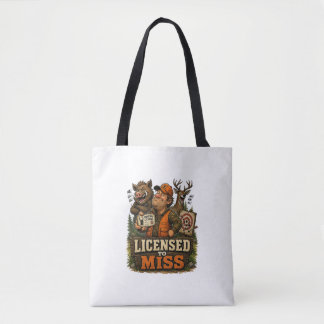 Bolso De Tela Licensed To Miss