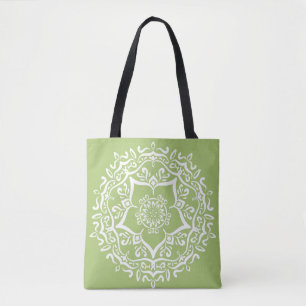 Bolso De Tela Lichen Mandala