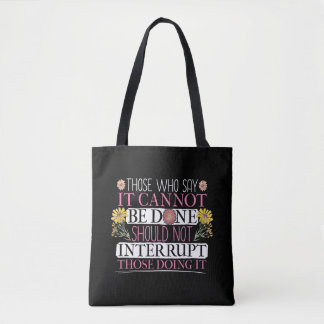 Bolso De Tela Líder feminista empoderando a las mujeres