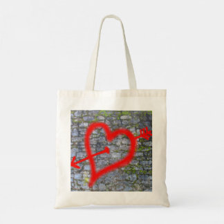 Bolso De Tela LIEBE ist ÜBERALL -