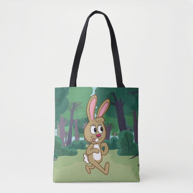 Bolso De Tela Liebres de Rick el | Becky del guardabosques (Anverso)