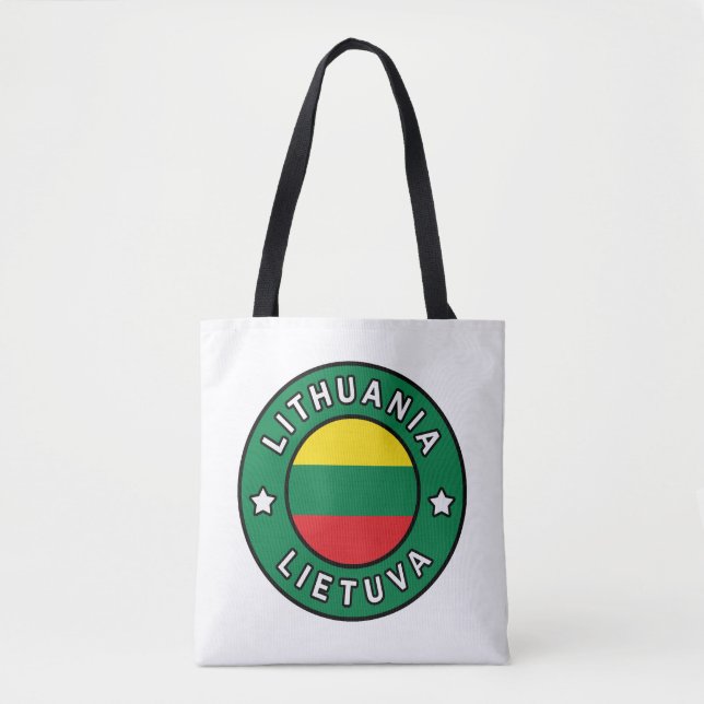 Bolso De Tela Lietuva (Anverso)