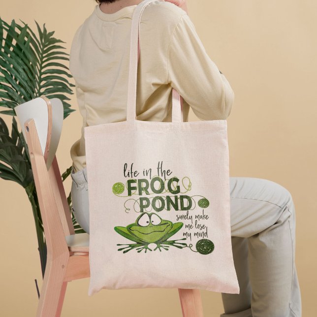 Bolso De Tela Life In The Frog Pond (Subido por el creador)