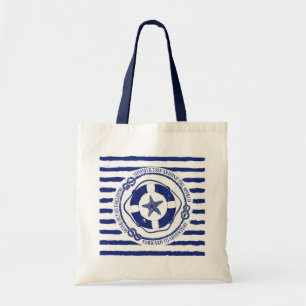 Bolso De Tela Lifebuoy y estrellas de mar