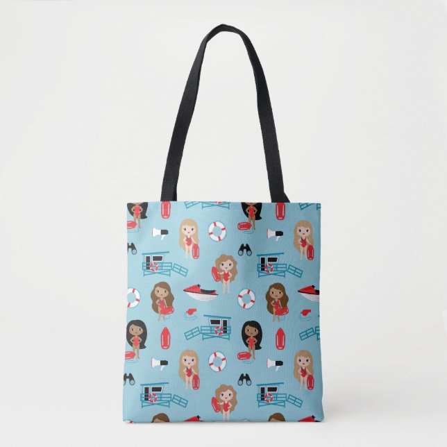 Bolso De Tela Lifeguard Tote Bag (Anverso)