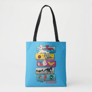 Bolso De Tela Liga DC de SuperMascotas