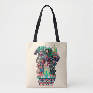 Bolso De Tela Liga DC de SuperMascotas en Batalla por la Metropo