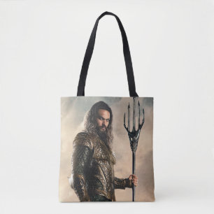 Bolso De Tela Liga de la Justicia  Aquaman En Battlefield