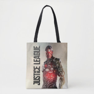 Bolso De Tela Liga de la Justicia Ciborg En Battlefield
